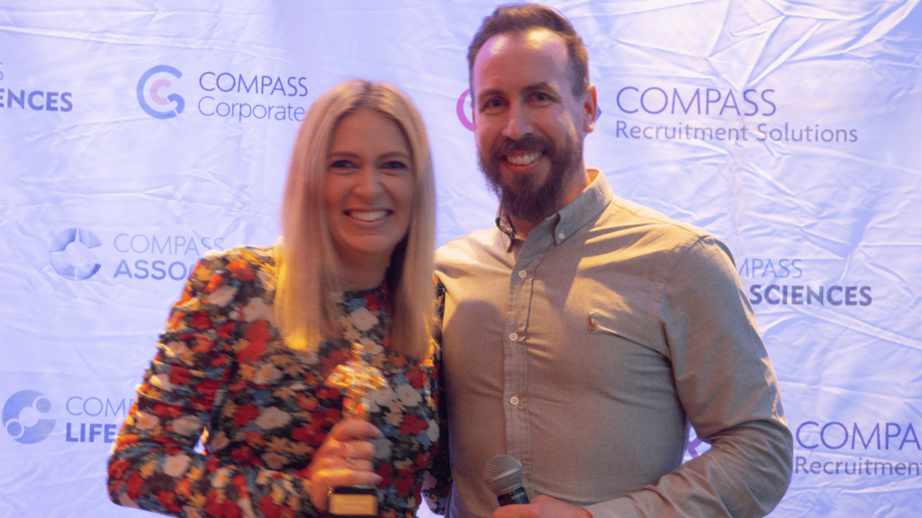 Compass Associates - Core Values Awards - winner Natasha Isaac