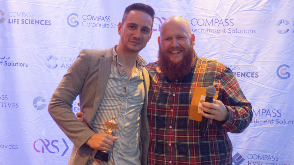 Compass Associates - Core Values Awards - winner Gavin Fox