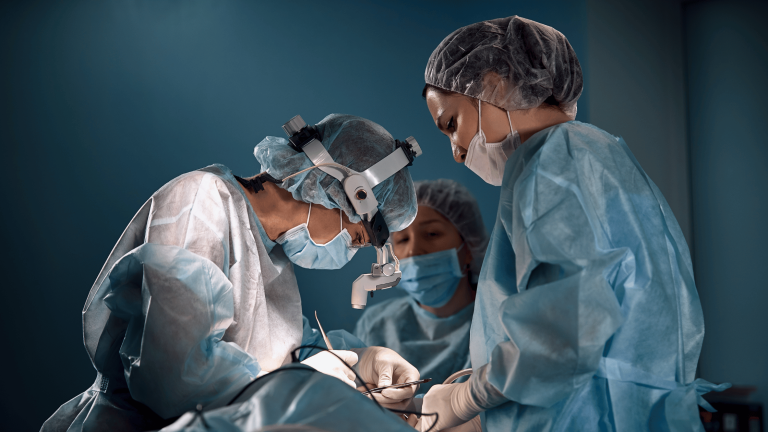 Compass Associates - Healthcare article - GP surgeons carrying out an operation