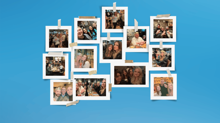 Compass Associates - Q3 evening Christmas party photo collage